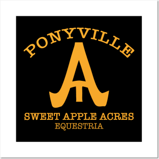 Ponyville Sweet Apple Acres Posters and Art